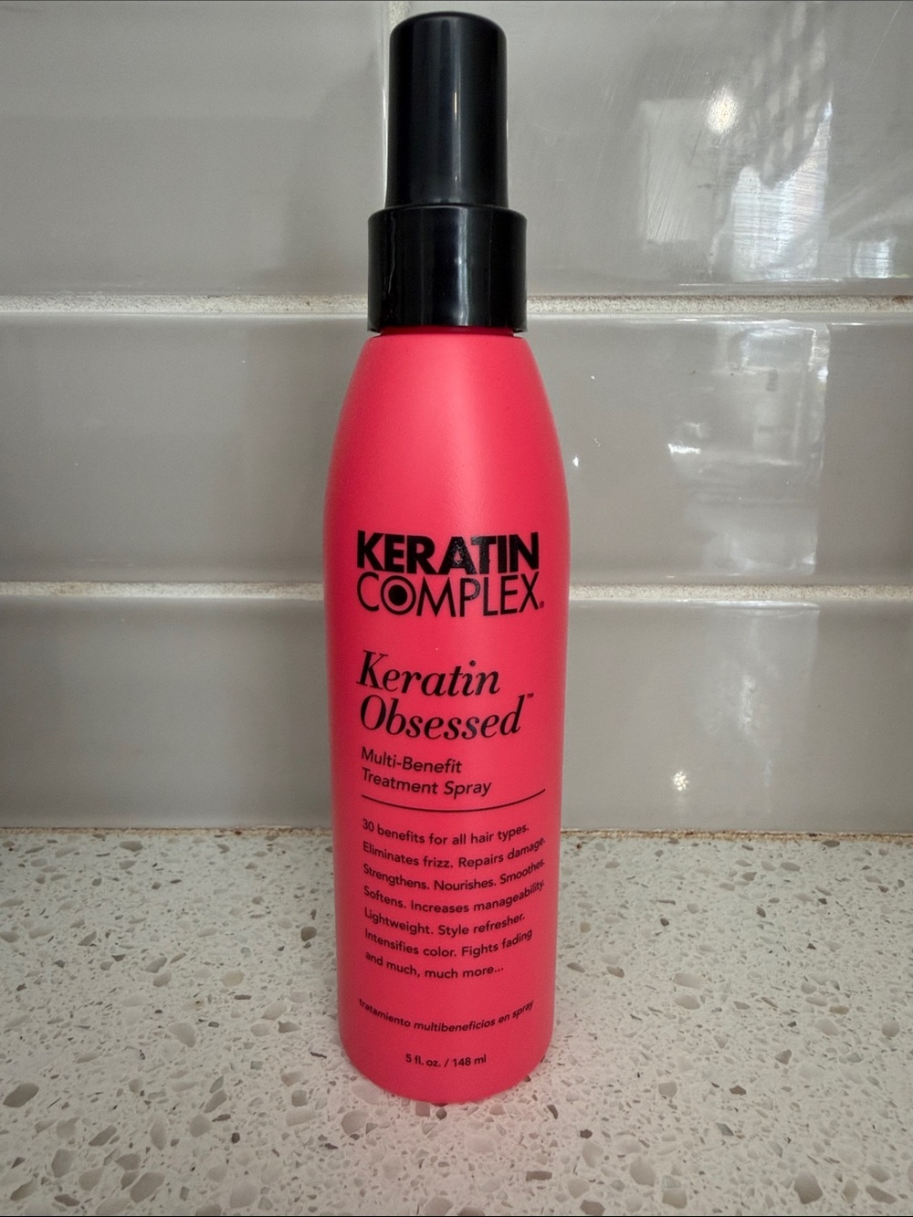 Keratin Complex Keratin Obsessed Multi-Benefit Treatment Spray - Pink